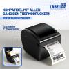 Labelident Shipping Labels 102 x 152 mm – 1,500 Direct Thermal Labels, 4 x 6 in, 40 mm Core | Self-Adhesive Labels with Perforated Backing for DHL, DPD, FedEx, GLS, Hermes and UPS view 4