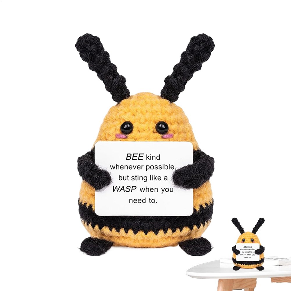 Positive Crochet Bee