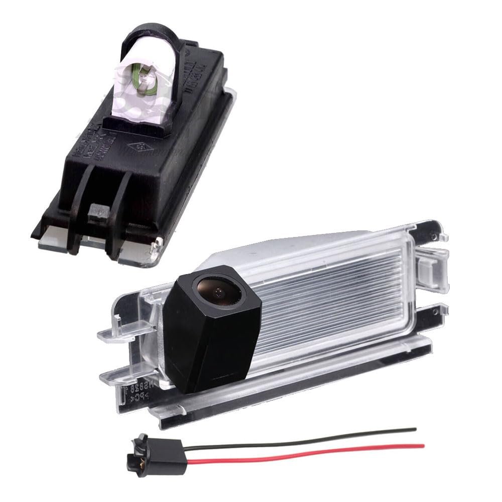 HD 1280×720 IP68 Rear View Camera, 170° for Dacia Logan, Sandero and Renault Clio
