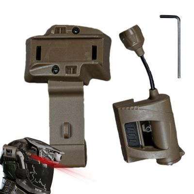 IR Strobe Light, Rail-Mount Flashlight | Ultralight LED with Flexible...