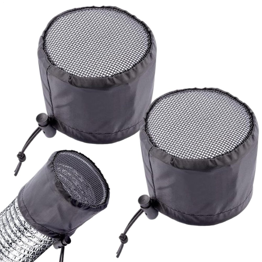 Plant Grow Ventilation Covers, 2-Piece Set, Flexible, Dustproof