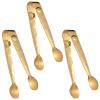 3-Piece Stainless Steel Sugar Tongs, 11cm view 1