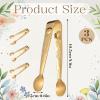 3-Piece Stainless Steel Sugar Tongs, 11cm view 2