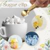 3-Piece Stainless Steel Sugar Tongs, 11cm view 4