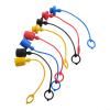Hydraulic Quick-Connect Coupling Dust Caps (ISO 7241-A), 4 Pairs view 1