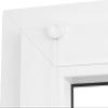 RENA No-Drill Pleated Blind for Windows and Doors, Custom-Made Blackout, Navy Blue, 105 x 220 cm view 3