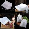 100 Reusable Drawstring Bags for Tea, Herbs, and Spices view 4
