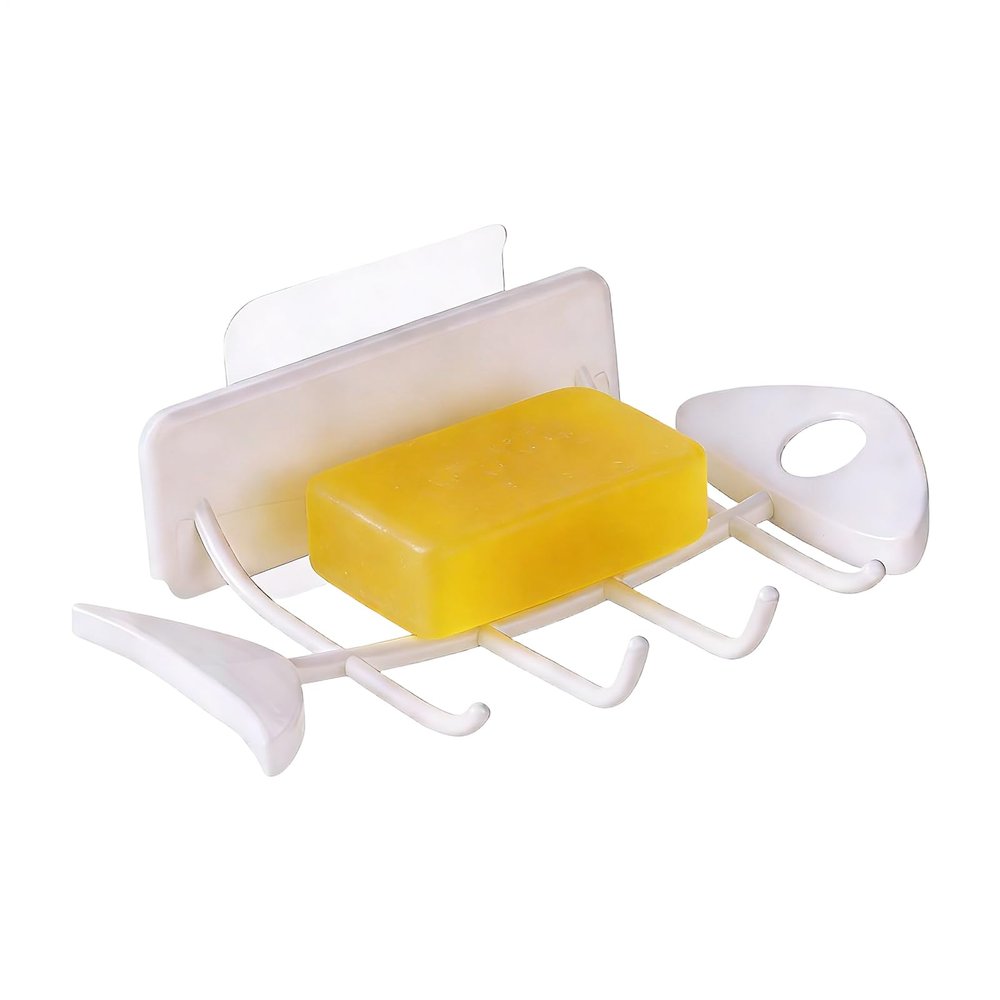 Wall-Mounted Soap Dish for Shower
