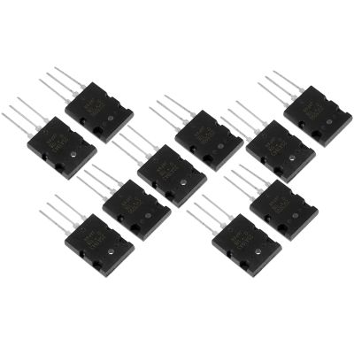SEAFRONT 5 Pairs 2SA1943 2SC5200 Audio Transistors, Matched High-Power Silicon Transistors, 10 Pieces