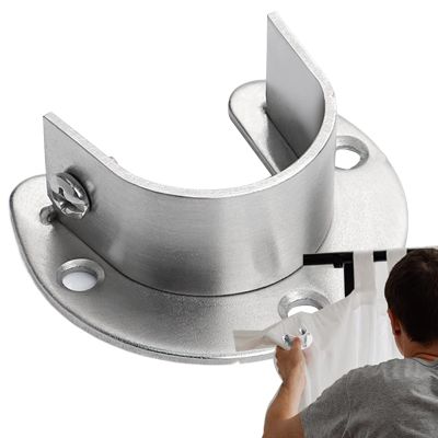 Stainless Steel Clothes Rod End Support
