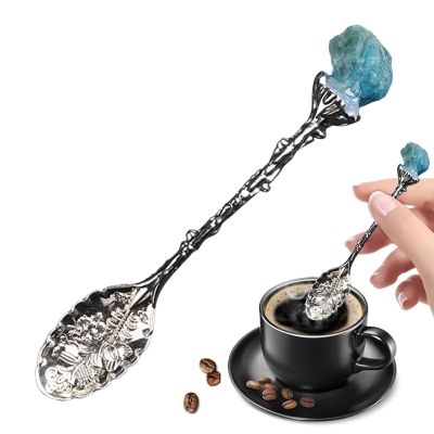 Crystal Spoon for Coffee - Vintage Crystal Alloy Spoon