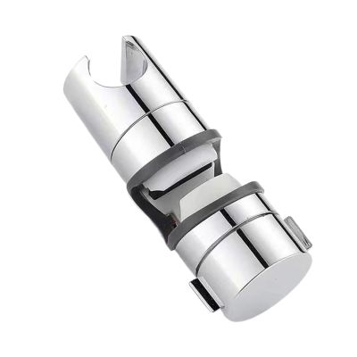 Adjustable Shower Head Holder, 22–25 mm, Height-Adjustable Sleeve for