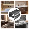 Wall-Mounted Toilet Paper Holder with Shelf view 4