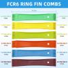 SEAFRONT Air Conditioner Fin Comb Set, 12 Sizes, 6-Color AC Fin Comb Tool view 2
