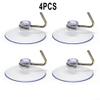 Rackumic Suction Cup Hooks, 4 Pack view 2