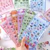 Cartoon Embossed PVC Animal Stickers view 2