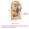 Modular Pegboard Organizer Set, Adjustable Wall Storage System for Home and Office view 2