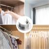 Mimoqk Stainless Steel End Support for Clothes Rods view 4