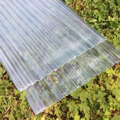Transparent FRP Daylight Roofing Panels, 1 mm, 5 Pieces, 0.9 x 0.85 m