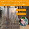Transparent FRP Daylight Roofing Panels, 1 mm, 5 Pieces, 0.9 x 0.85 m view 2