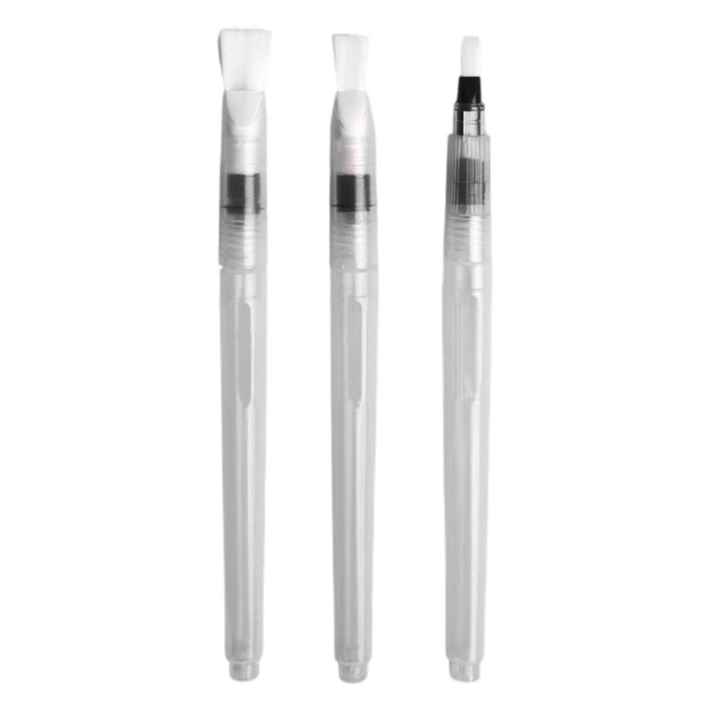 3-Pack Refillable Watercolor Brush Pens