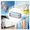 Mimoqk Stainless Steel Clothesline Dryer with Two Retractable Clotheslines view 4