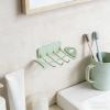 Wall-Mounted Shower Soap Holder - Self-Adhesive Bathroom Shelf view 3