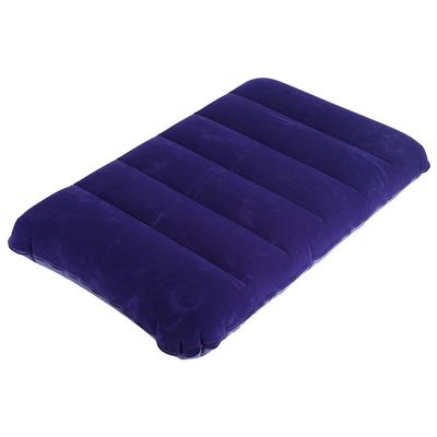 HEEPDD Inflatable Outdoor Pillow, Soft Flocked Surface, Ergonomic Support for Camping, Travel and Office Breaks, Lightweight, 90 g, Compact Design