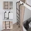 Heavy-Duty Wall Ladder, 150 kg Capacity, Space-Saving Access view 3