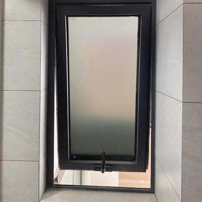 Replacement Shower Window with Tempered Glass and Aluminum Alloy Frame