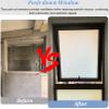 Replacement Shower Window with Tempered Glass and Aluminum Alloy Frame view 3