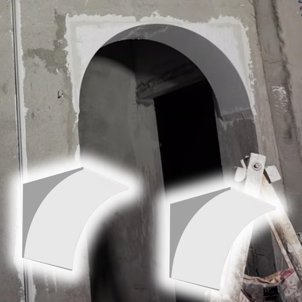 Archway Form Set, Rounded Drywall Arch