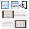 Aluminum Sliding Window with Tempered Glass for Sheds, Stalls, and Food Carts view 2