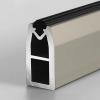 Heavy-Duty Retractable Clothing Rod Set with Aluminum Support view 1