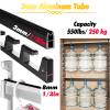 Heavy-Duty Retractable Clothing Rod Set with Aluminum Support view 3