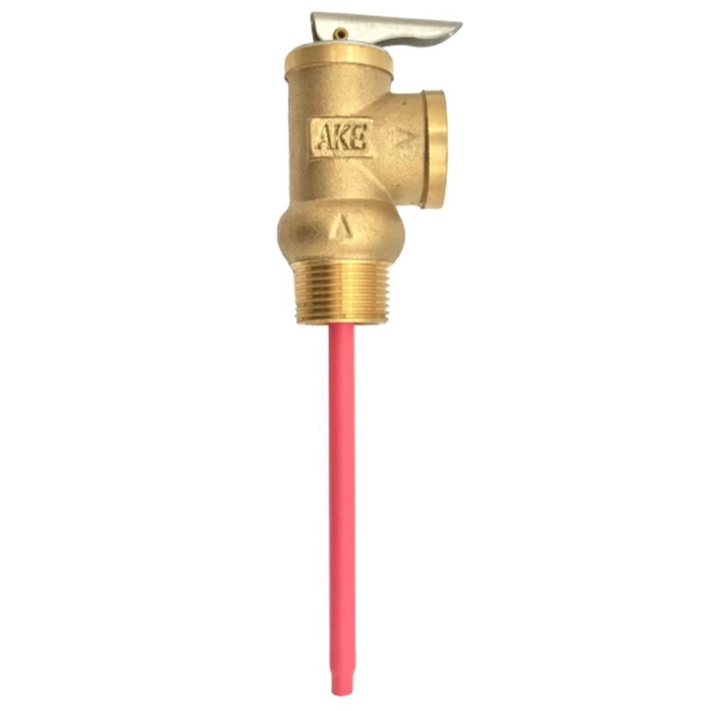 Pressure Relief Valve 10 bar/1.0 MPa, 194°F/90°C AKE Safety Valve