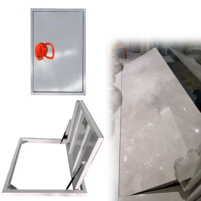 Cellar Hatch with Suction Cup Opener and Steel Frame
