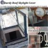 Tempered Glass Roof Hatch with Rain Protection for Maintenance and Daylight view 3