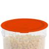 Food Storage Container Lids, Round Replacement Storage Covers for Glass Containers view 1