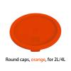 Food Storage Container Lids, Round Replacement Storage Covers for Glass Containers view 4
