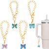 BEAMARKER 1 Box 4Pcs Butterfly Water Bottle Charms view 1