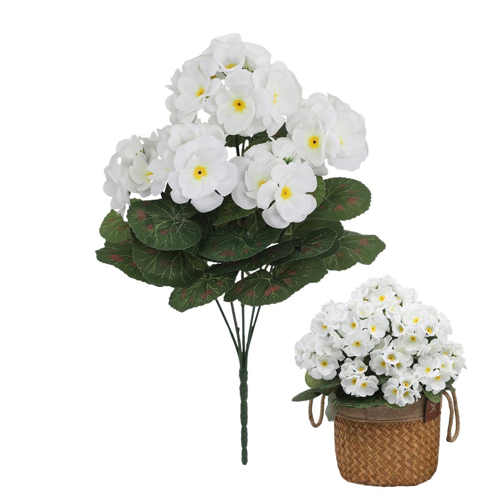 Artificial Geranium for Outdoor Use