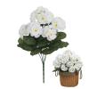 Realistic Geranium Plants - Artificial Outdoor Geraniums view 1