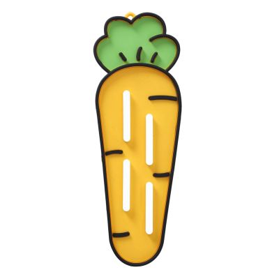 Carrot Shape Pot Lid Holder - Non Slip Mat