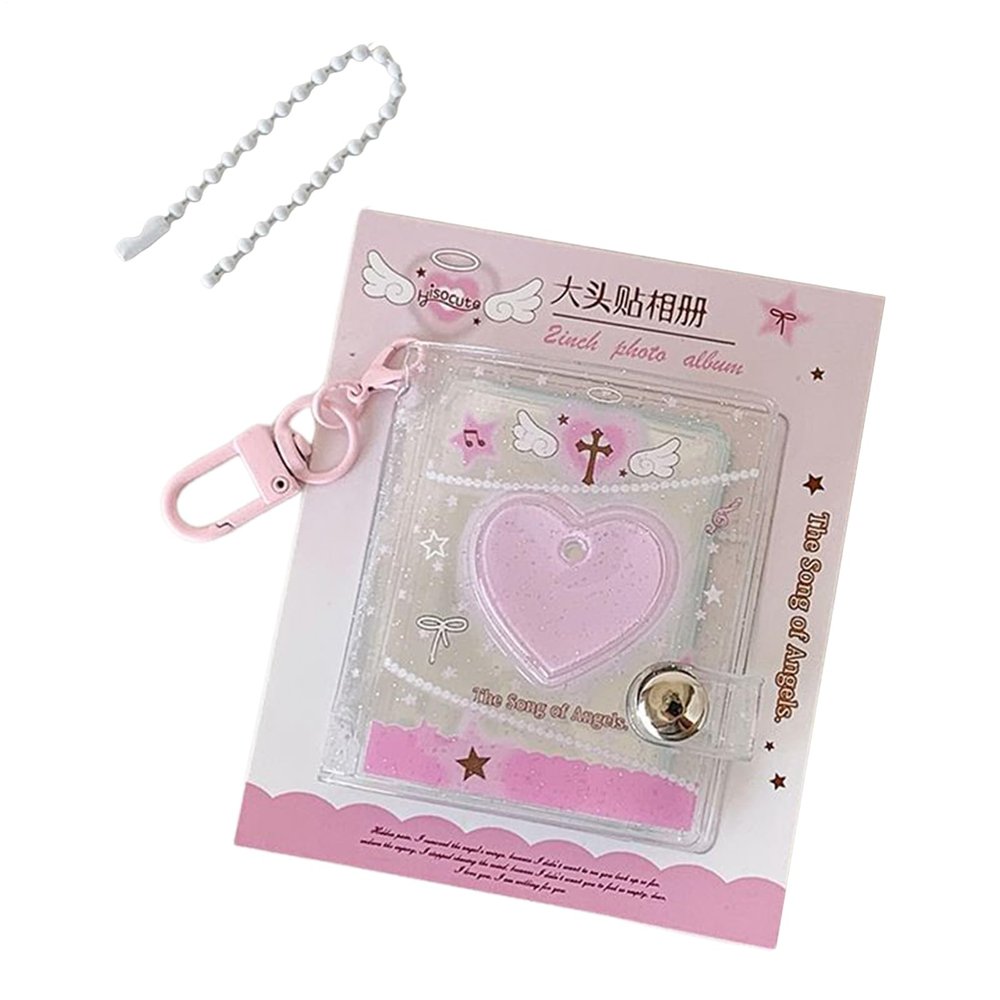 Double-Sided Keychain Photo Holder