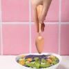 Fruit Dessert Spoon - Serrated Stainless Steel view 2
