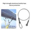 YIGZYCN Portable Climbing Rope Anchor, 25 kN, Stainless Steel view 2