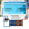 YRHome 600 x 70 cm Pool Solar Collector Kit, EPDM Solar Mat view 4