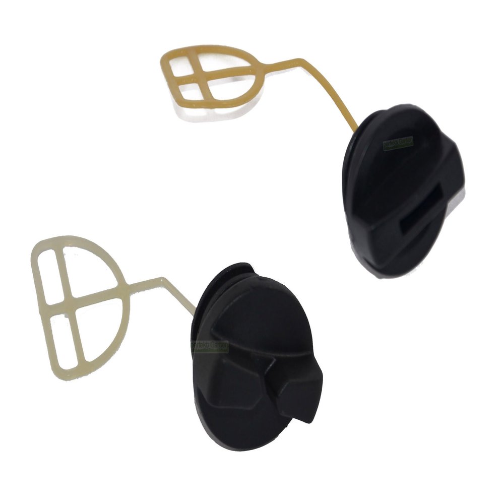 Fuel Cap + Oil Cap Compatible with Gde KS 500-62, KS400B, KS450B Chainsaws