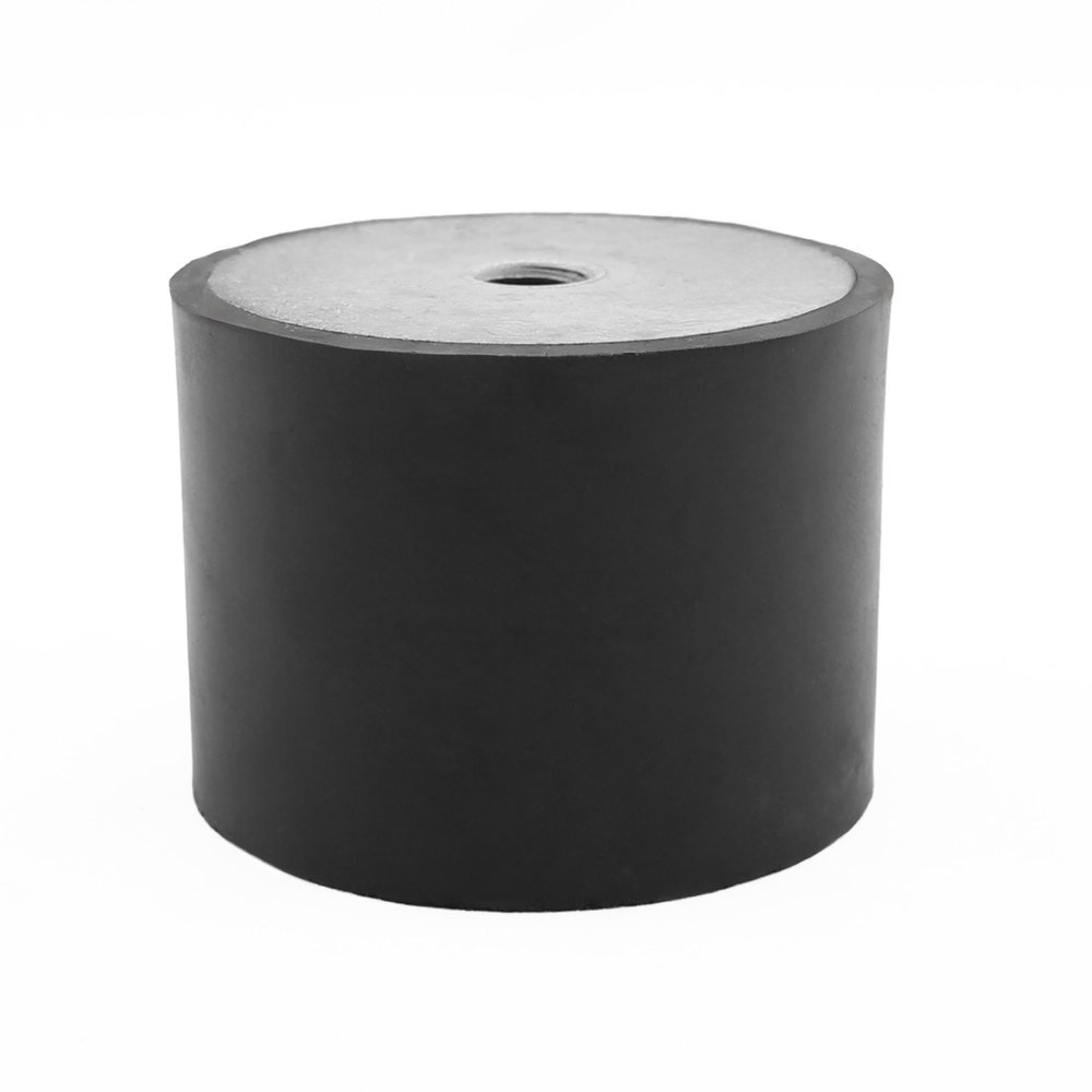 SMI M12 Female-Thread Rubber-Metal Vibration Mount, Ø60 × 30 mm, 8-Pack